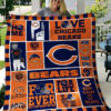 Chicago Bears 3 Blanket