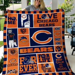 Chicago Bears 3 Blanket