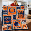 Chicago Bears 4 Blanket