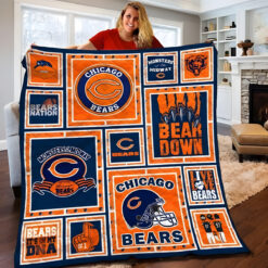 Chicago Bears 4 Blanket