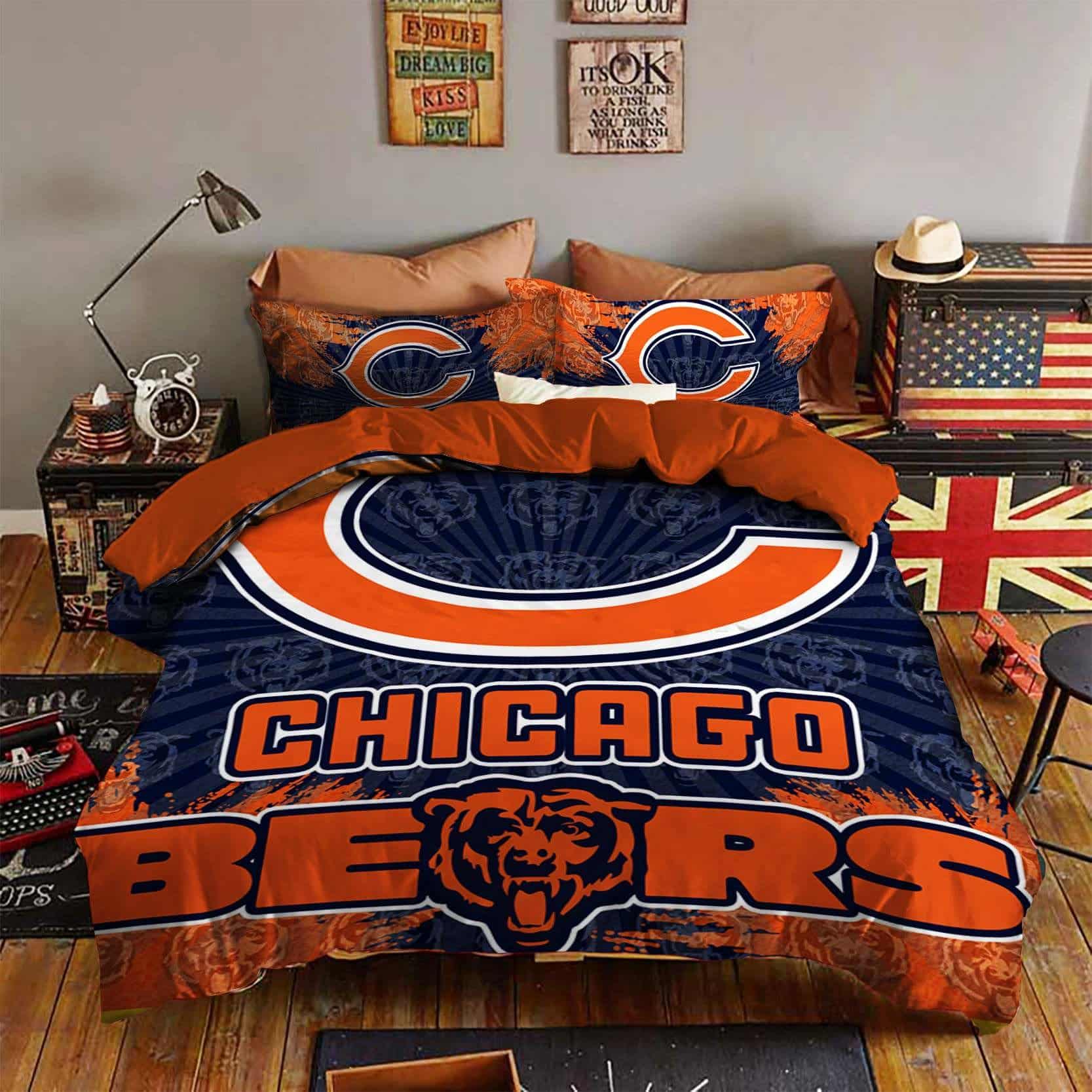 Chicago Bears Bedding Set 1 Chicago Bears Bedding Set