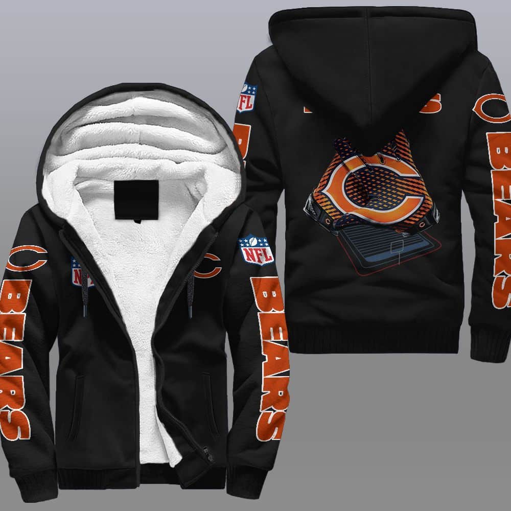 Chicago Bears Fleece Jacket 1 Chicago Bears Fleece Jacket