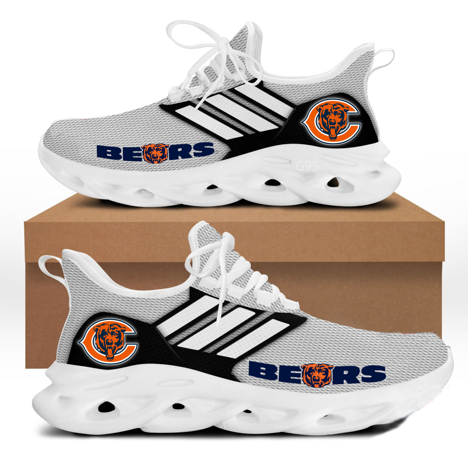 Chicago Bears G0 Max Soul Shoes 1 Chicago Bears G0 Max Soul Shoes