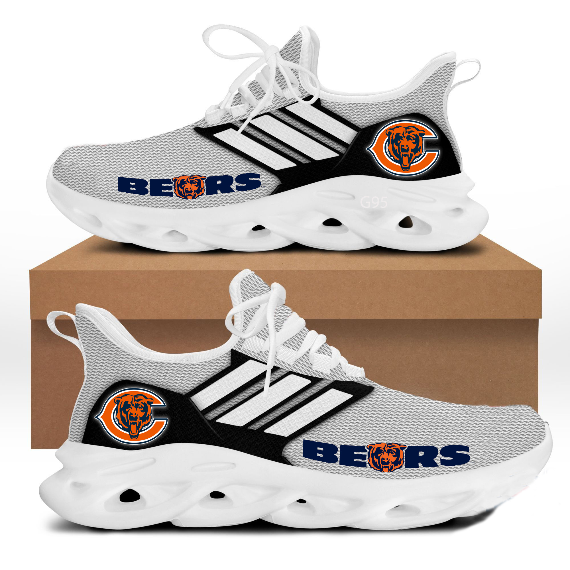 Chicago Bears G0 Max Soul Shoes 1 Chicago Bears G0 Max Soul Shoes