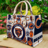 Chicago Bears I0 Leather Handbag