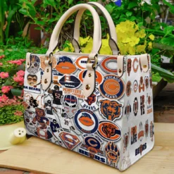 Chicago Bears Leather Handbag