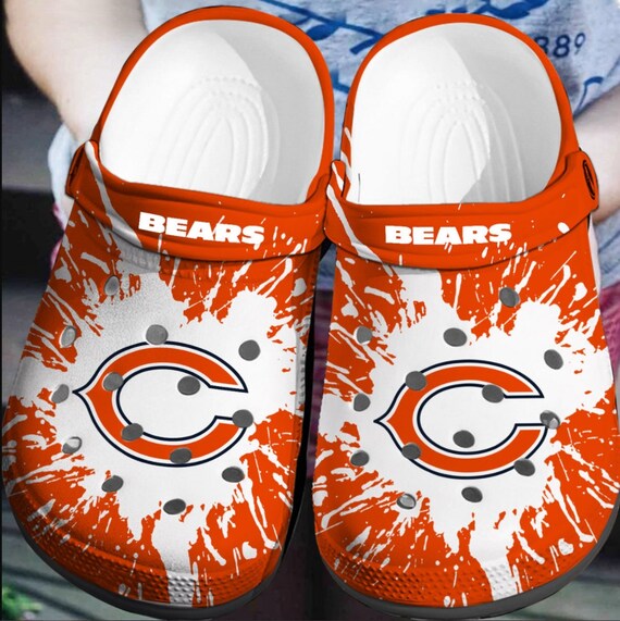 Chicago Bears Love 1I Soft Clogs 1 Chicago Bears Love 1I Soft Clogs