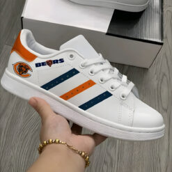 Chicago Bears Love 5 Stan Smith Shoes