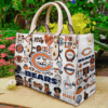 Chicago Bears Lover Leather Handbag