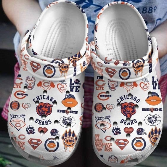 Chicago Bears Soft Clogs 1 Chicago Bears Soft Clogs