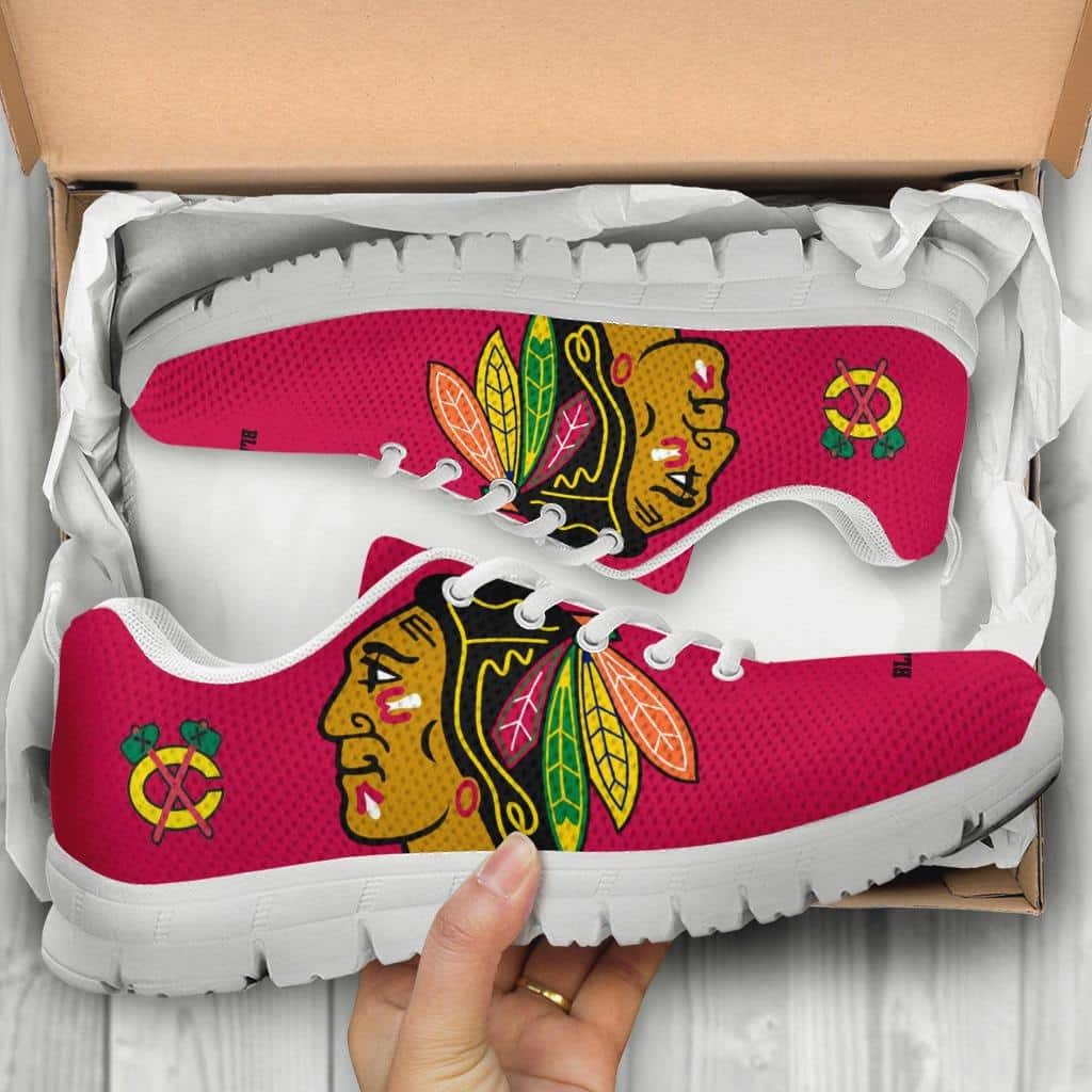 Chicago Blackhawks Fly Shoes 1 Chicago Blackhawks Fly Shoes