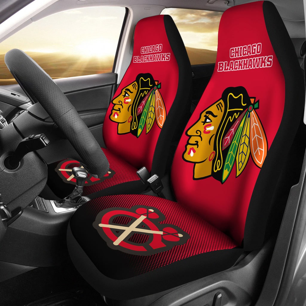 Chicago Blackhawks Seat Covers 1 Chicago Blackhawks Seat Covers