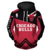 Chicago Bulls A0 Hoodie Zip Hoodie 3D