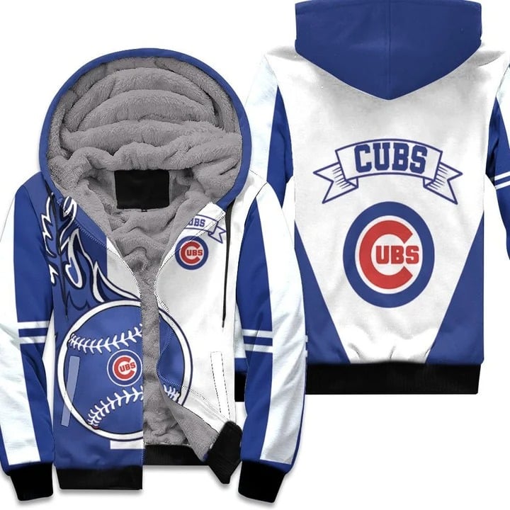 Chicago Cubs A1 Fleece Jacket 1 Chicago Cubs A1 Fleece Jacket