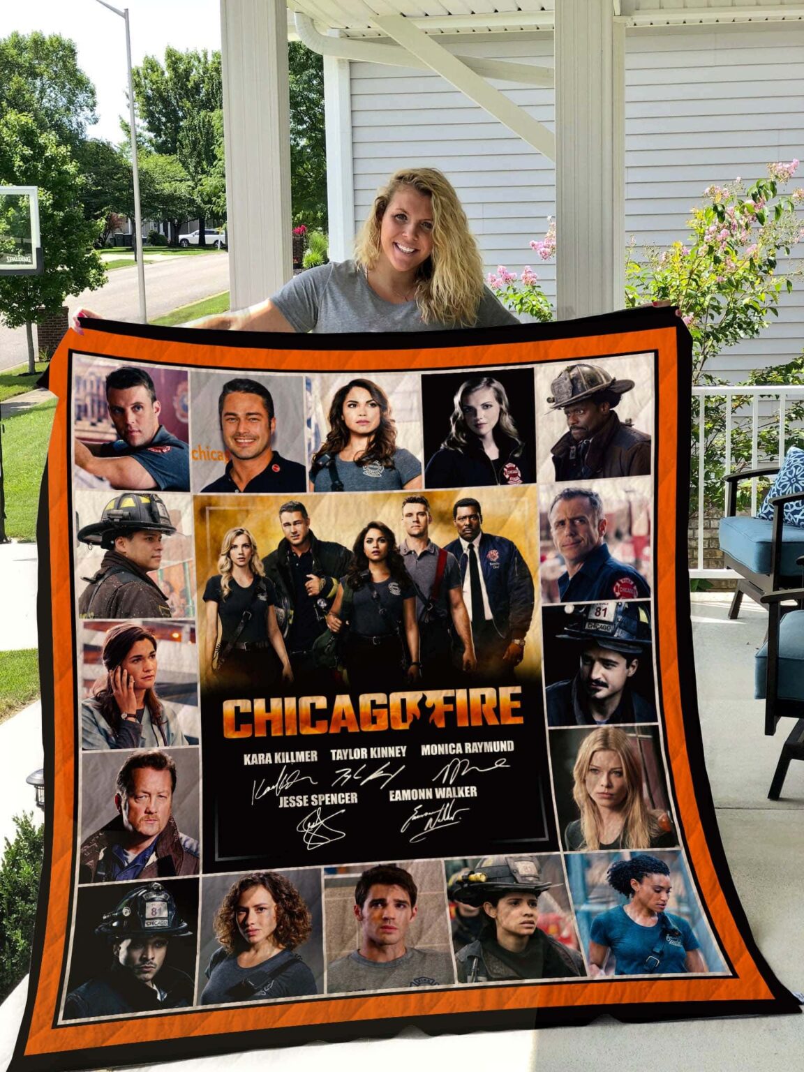Chicago Fire Blanket 1 Chicago Fire Blanket