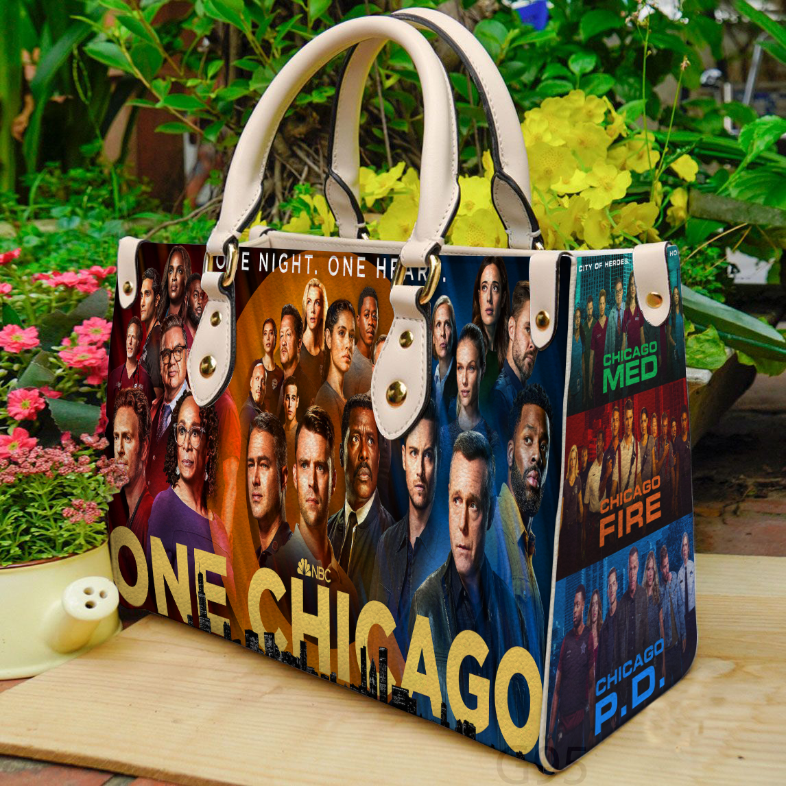 Chicago Fire Leather Handbag 1 Chicago Fire Leather Handbag