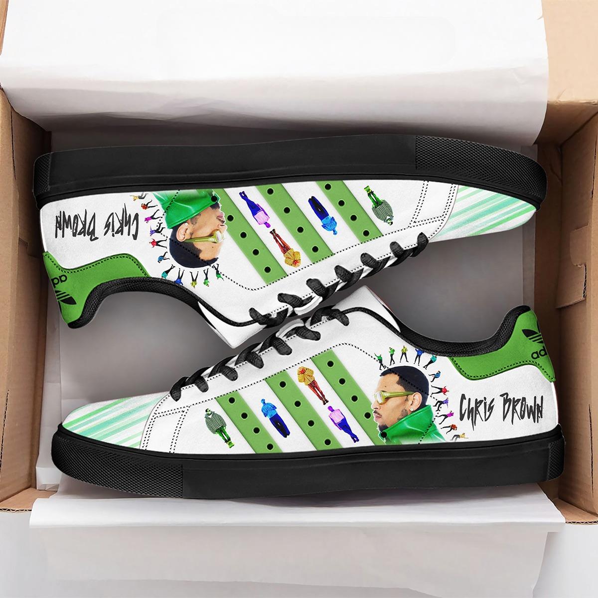 Chris Brown A1 Stan Smith Shoes 1 Chris Brown A1 Stan Smith Shoes