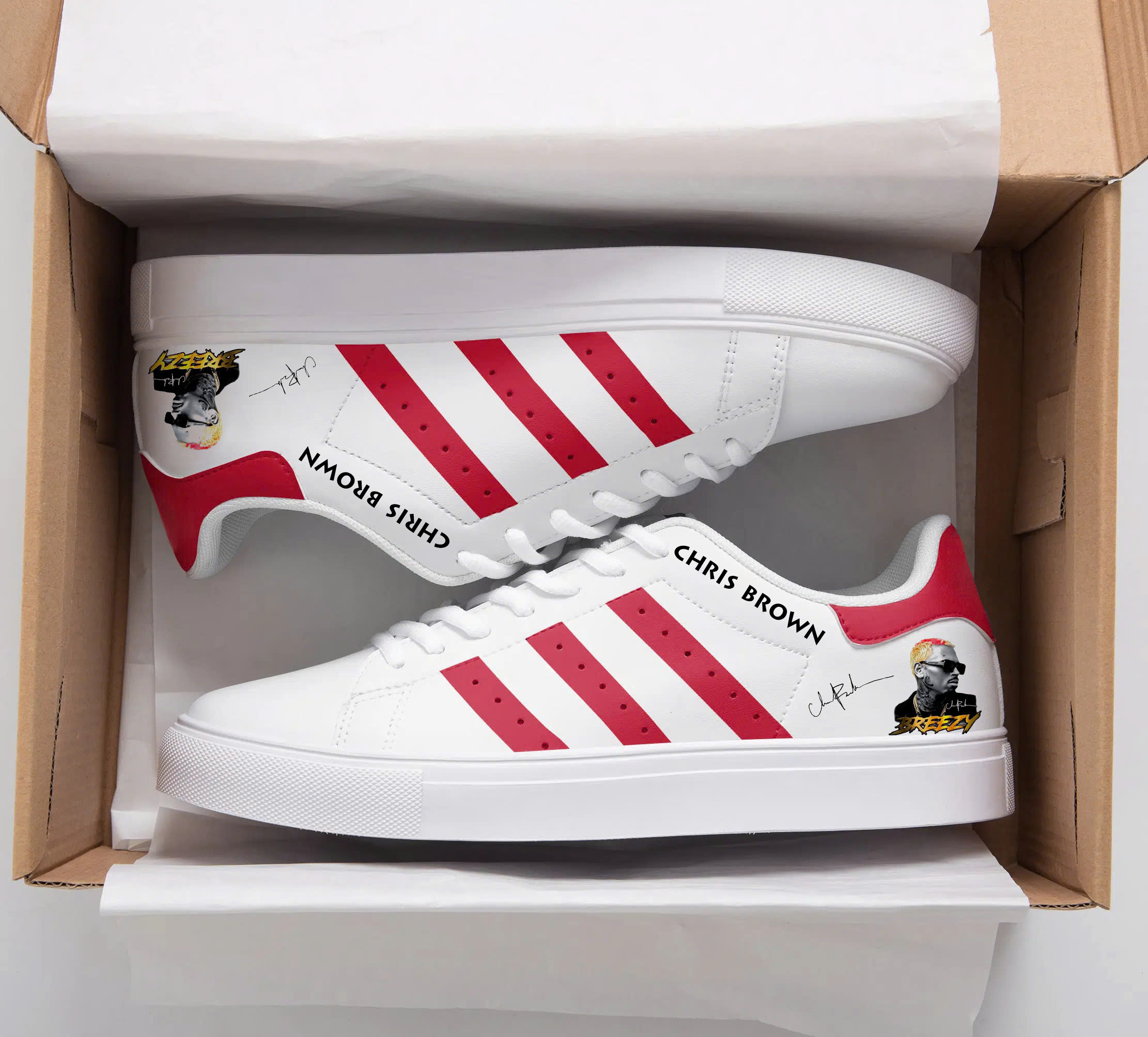 Chris Brown Stan Smith Shoes Lover Shoes 1 Chris Brown Stan Smith Shoes Lover Shoes