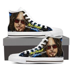 Chris Cornell High Top Shoes