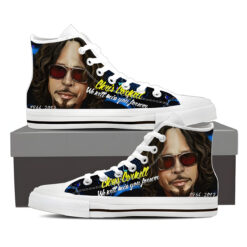 Chris Cornell High Top Shoes