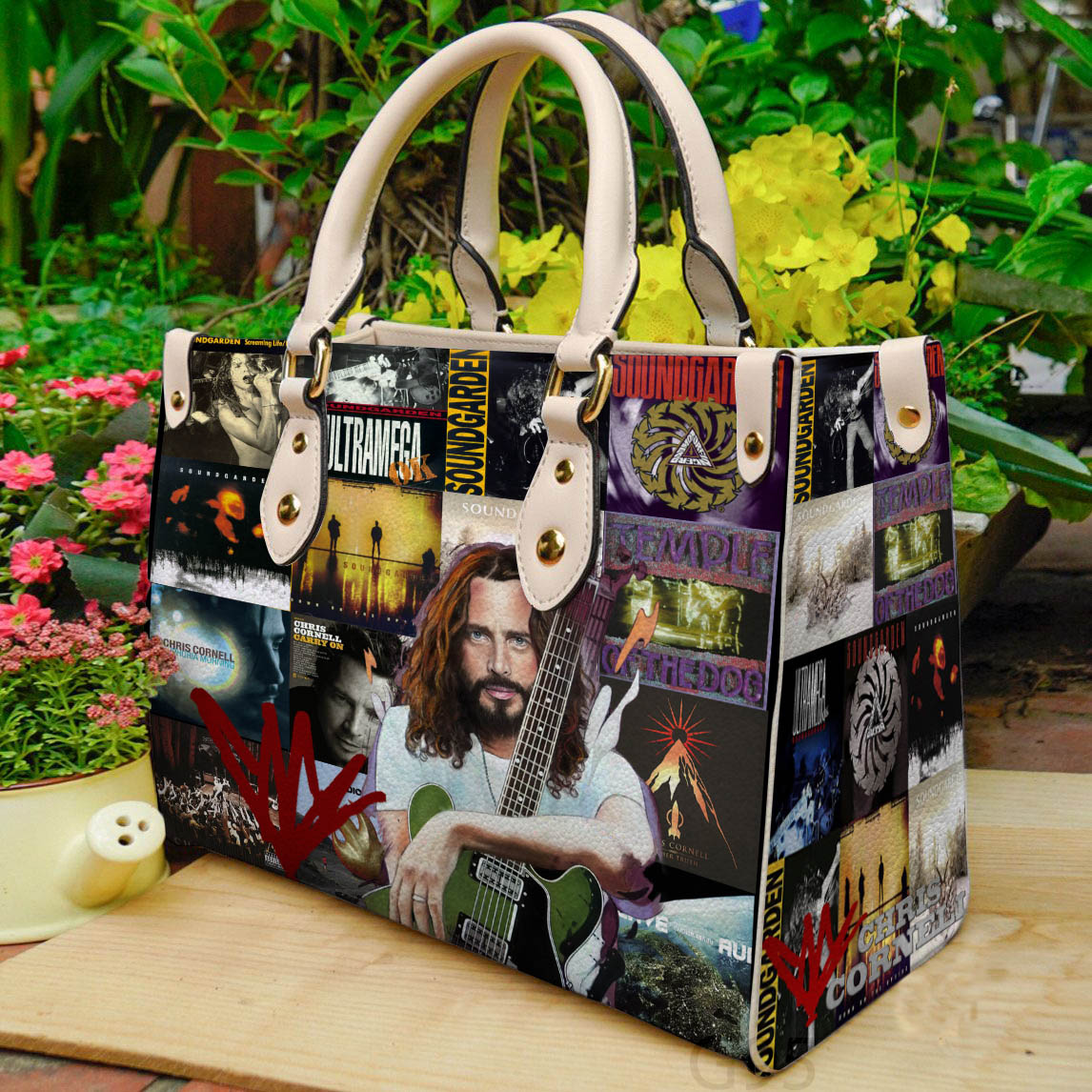 Chris Cornell Leather Handbag 1 Chris Cornell Leather Handbag