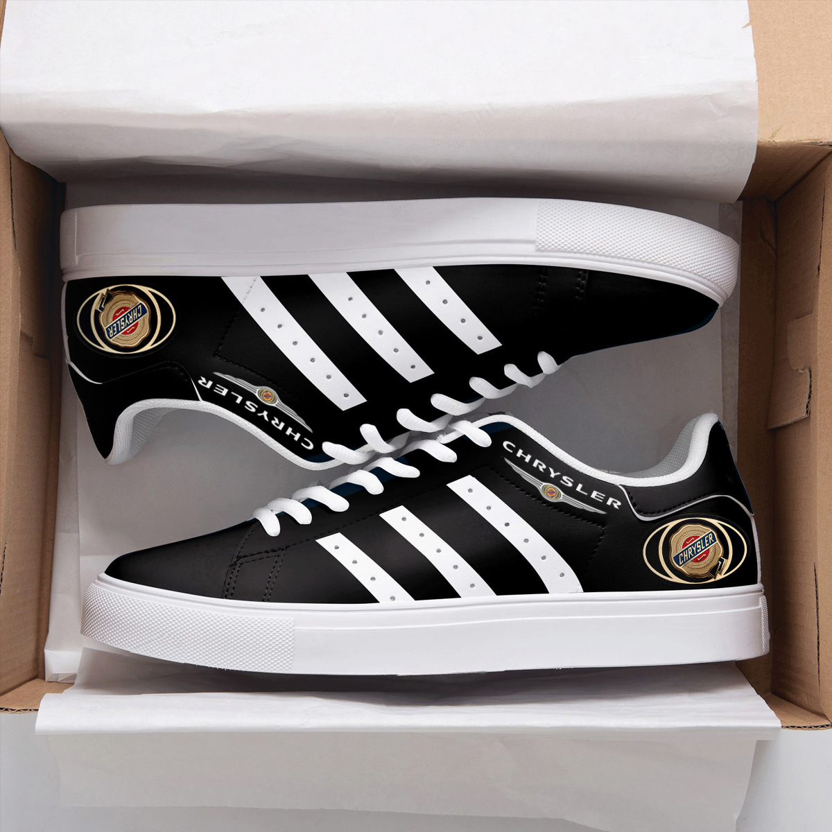 Chrysler Black Stan Smith Shoes 1 Chrysler Black Stan Smith Shoes