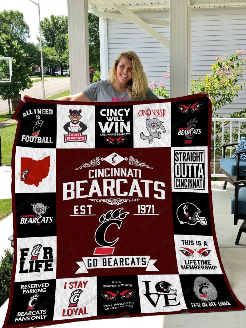 Cincinnati Bearcats Blanket 1 Cincinnati Bearcats Blanket