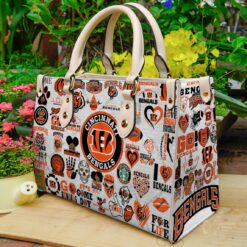 Cincinnati Bengals 00G Leather Handbag