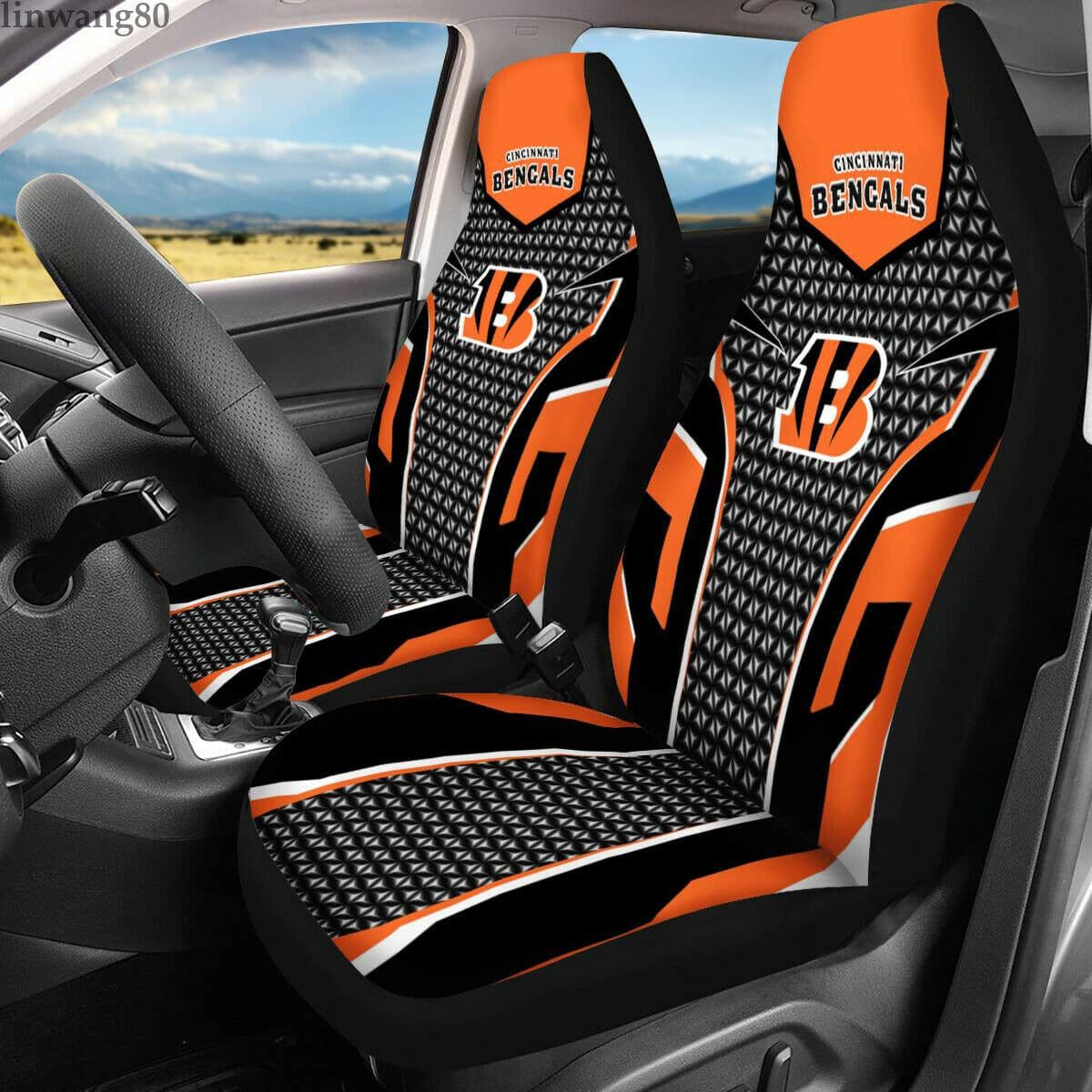 Cincinnati Bengals 1 NFL Seat Covers 1 Cincinnati Bengals 1 NFL Seat Covers