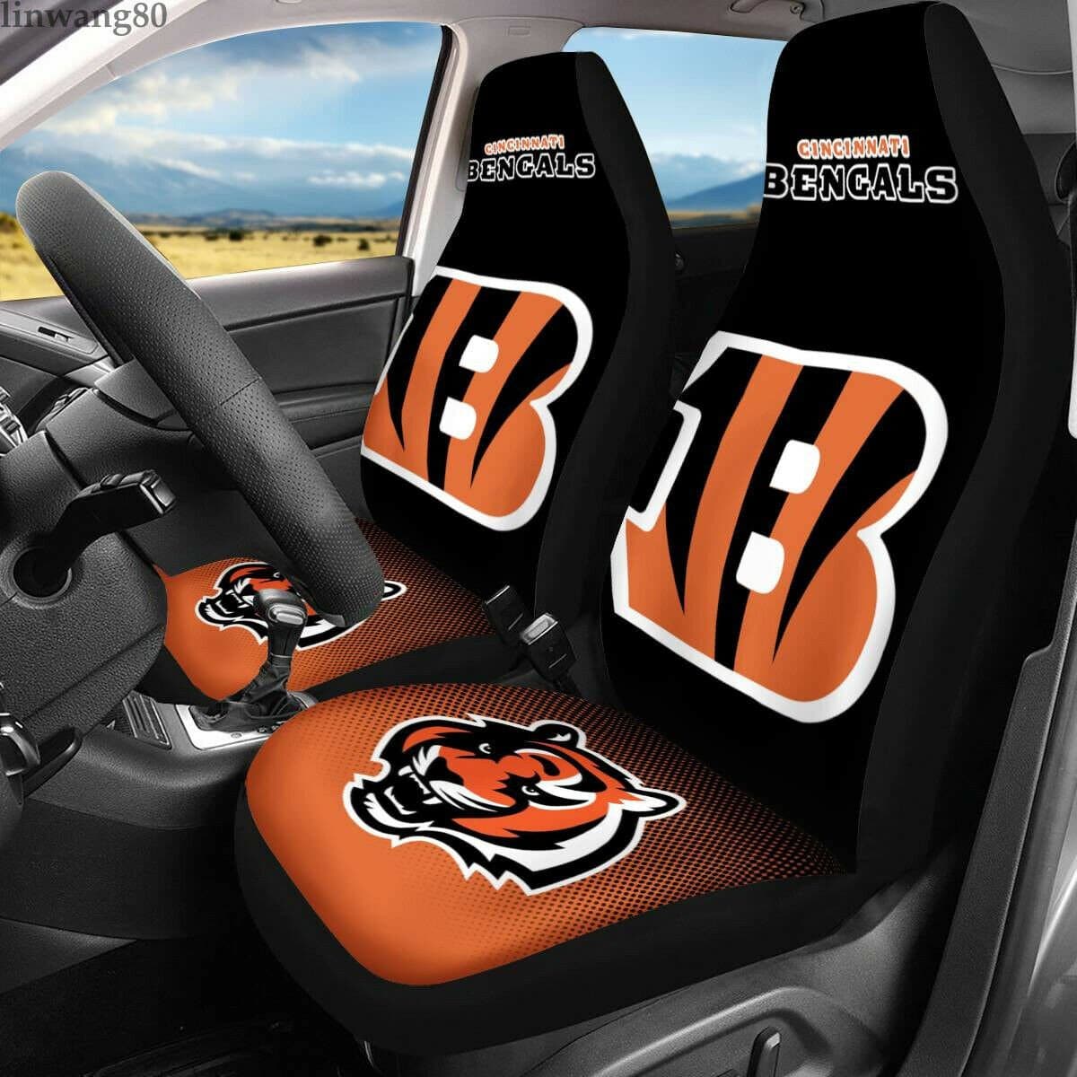 Cincinnati Bengals 2 NFL Seat Covers 1 Cincinnati Bengals 2 NFL Seat Covers