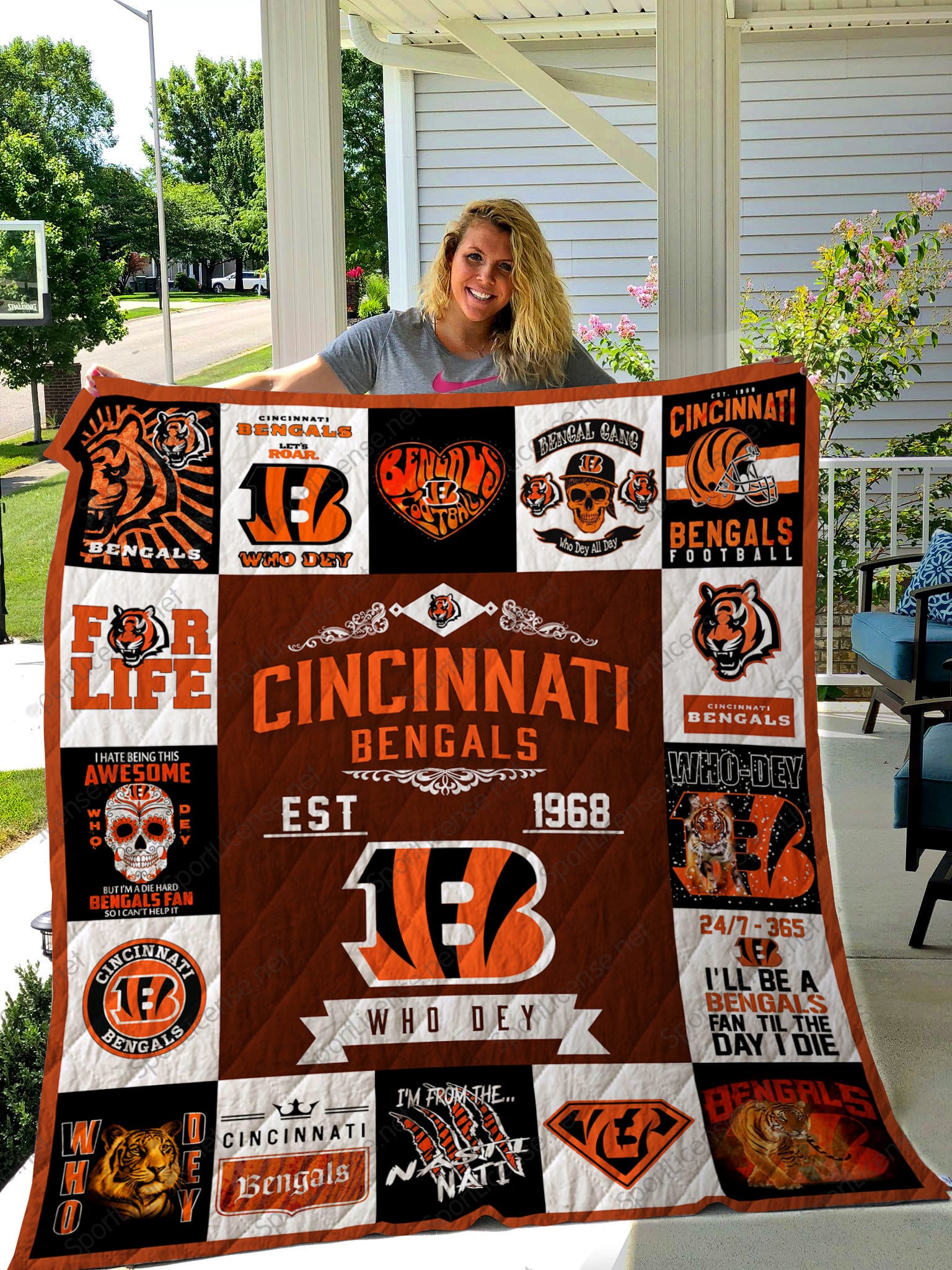 Cincinnati Bengals Blanket 1 Cincinnati Bengals Blanket