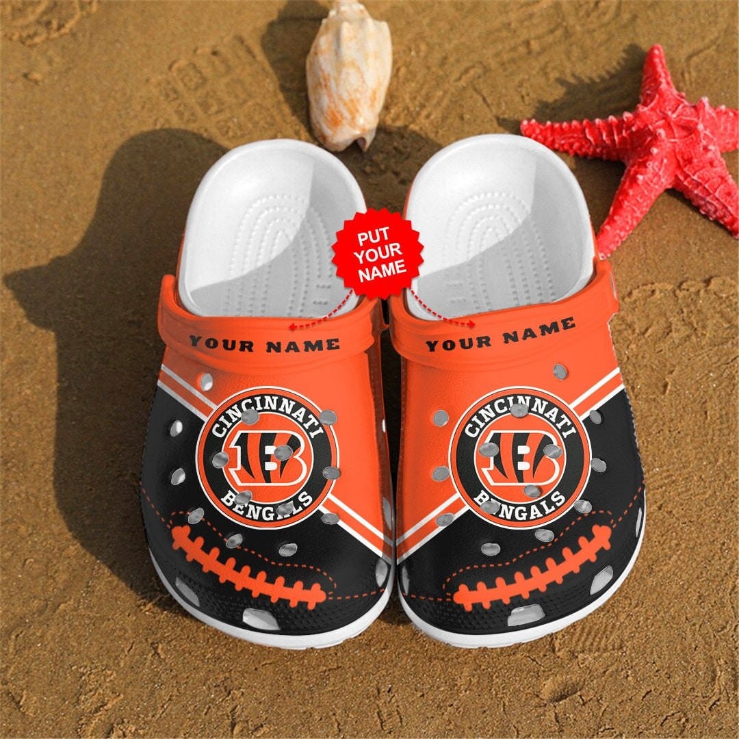 Cincinnati Bengals Custom Soft Clogs 1 Cincinnati Bengals Custom Soft Clogs