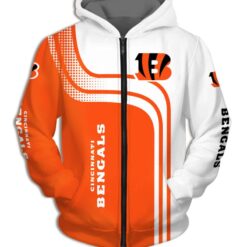 Cincinnati Bengals Hoodie Zip Hoodie 3D