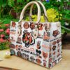 Cincinnati Bengals Leather Handbag