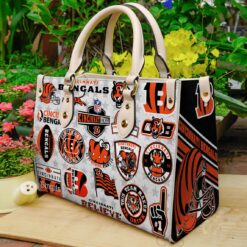 Cincinnati Bengals Love A1 Leather Handbag