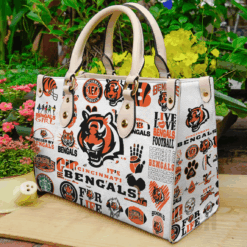 Cincinnati Bengals Lover Leather Handbag