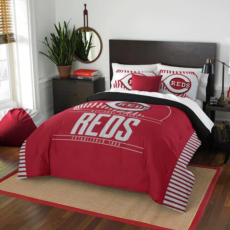 Cincinnati Reds Bedding Set 1 Cincinnati Reds Bedding Set