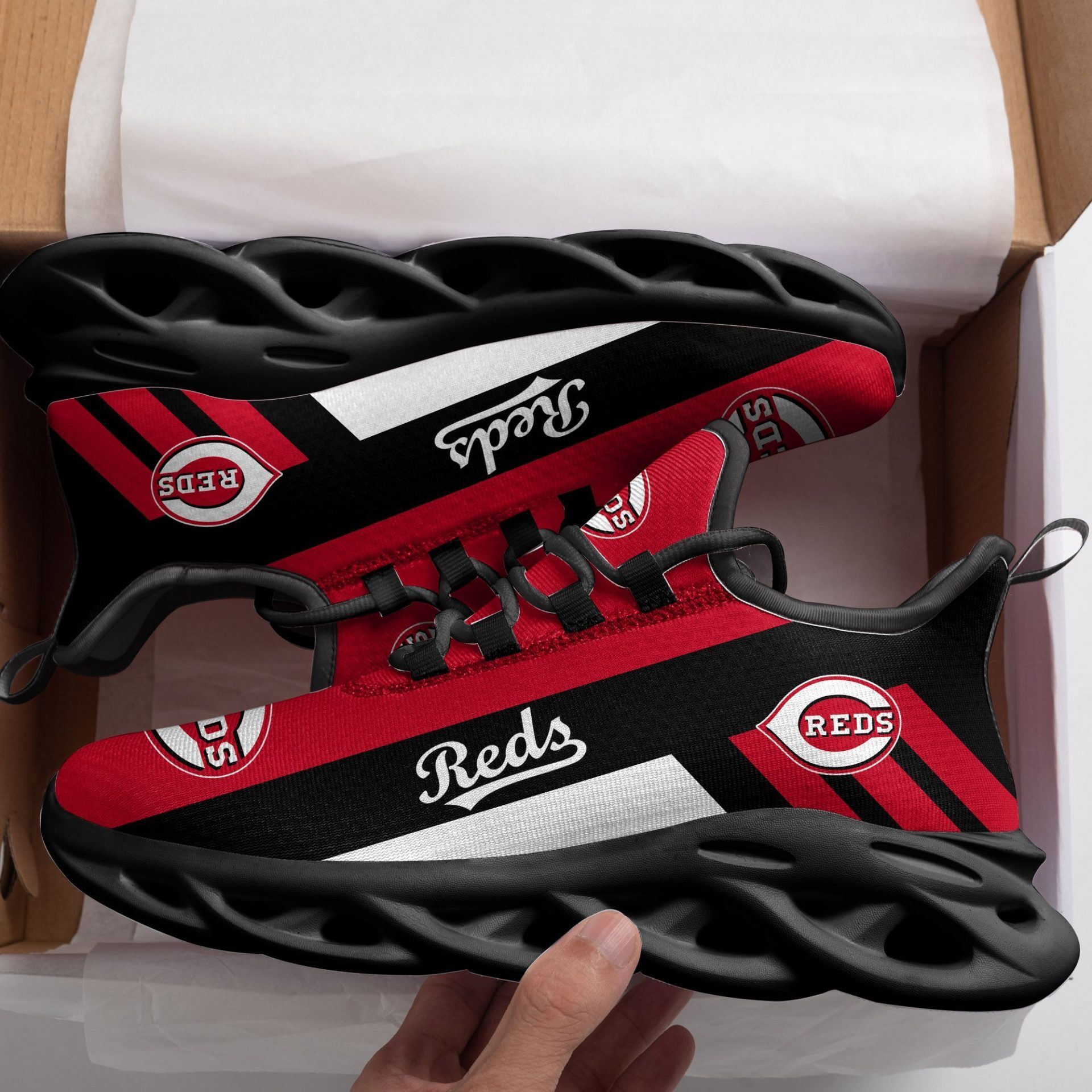 Cincinnati Reds Max Soul Shoes 1 Cincinnati Reds Max Soul Shoes