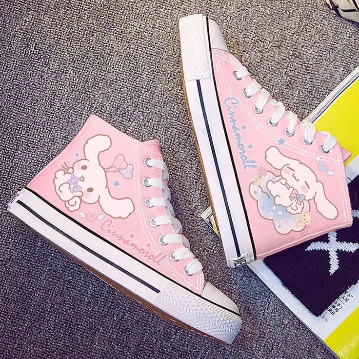 Cinnamoroll A3 High Top Shoes 1 Cinnamoroll A3 High Top Shoes