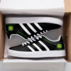 Classic Green Deere Black Stan Smith Shoes