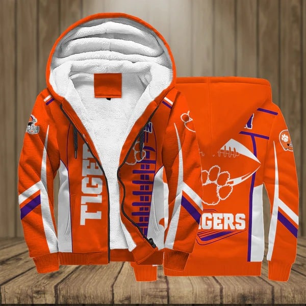 Clemson Tigers Fleece Jacket 1 Clemson Tigers Fleece Jacket