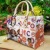 Clemson Tigers Leather Handbag