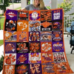 Clemson Tigers Lover Blanket