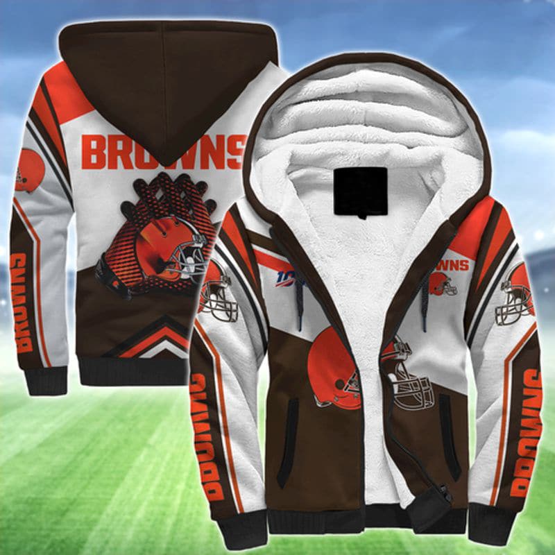 Cleveland Browns 0A Fleece Jacket 1 Cleveland Browns 0A Fleece Jacket