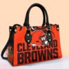 Cleveland Browns Leather Handbag