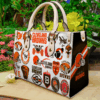 Cleveland Browns Leather Handbag