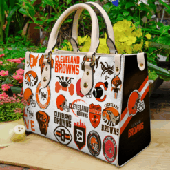 Cleveland Browns Leather Handbag