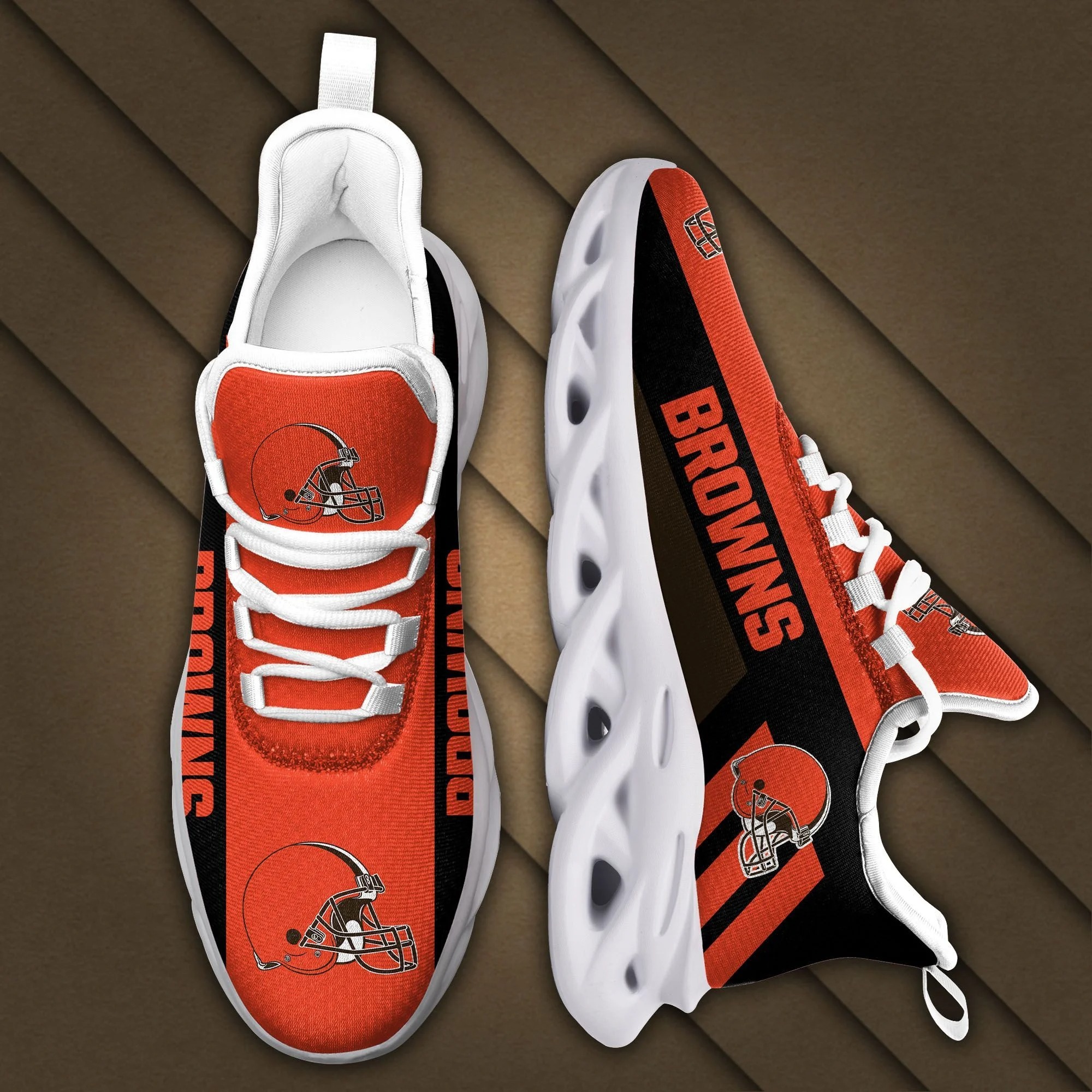 Cleveland Browns Max Soul Shoes 1 Cleveland Browns Max Soul Shoes