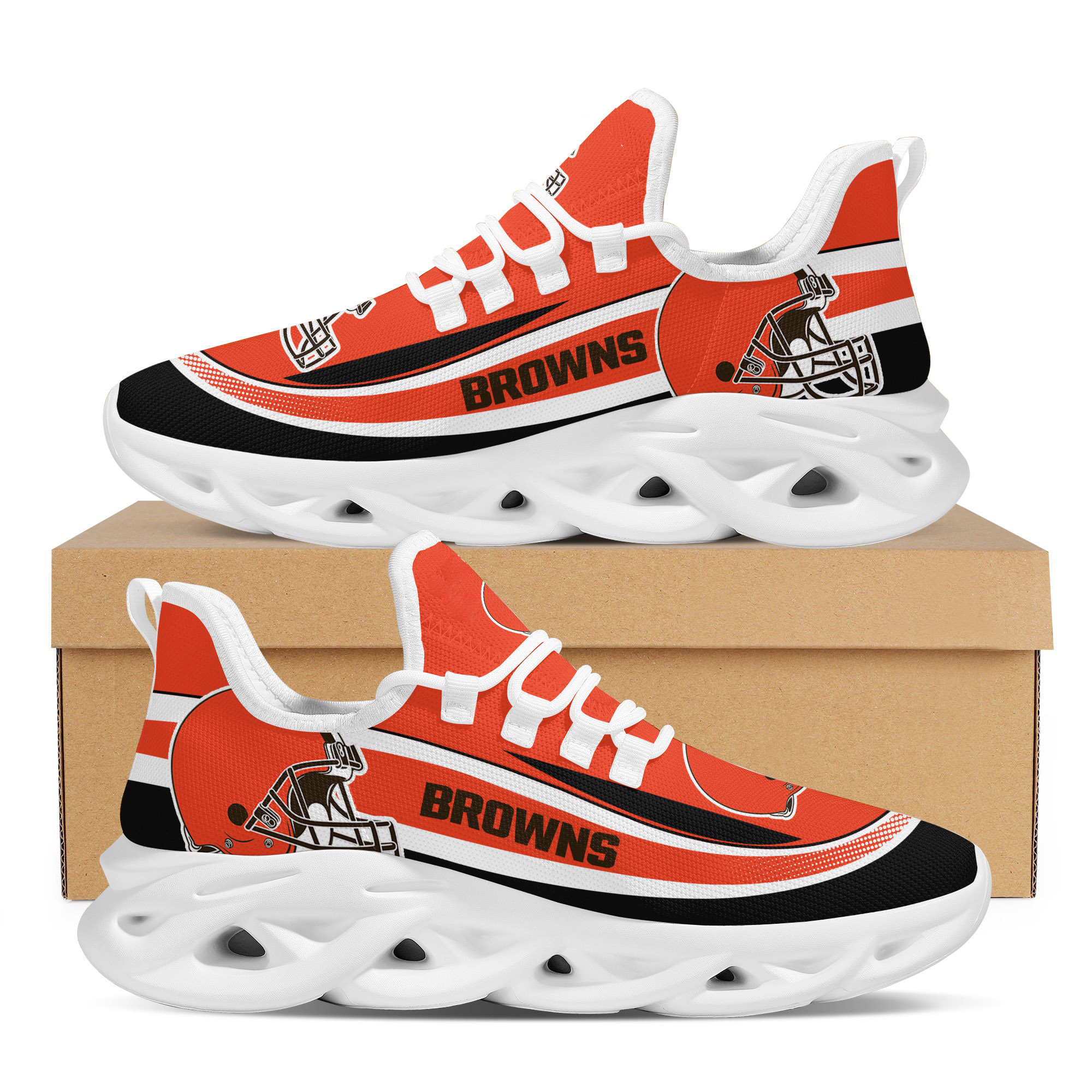 Cleveland Browns Max Soul Shoes 1 Cleveland Browns Max Soul Shoes