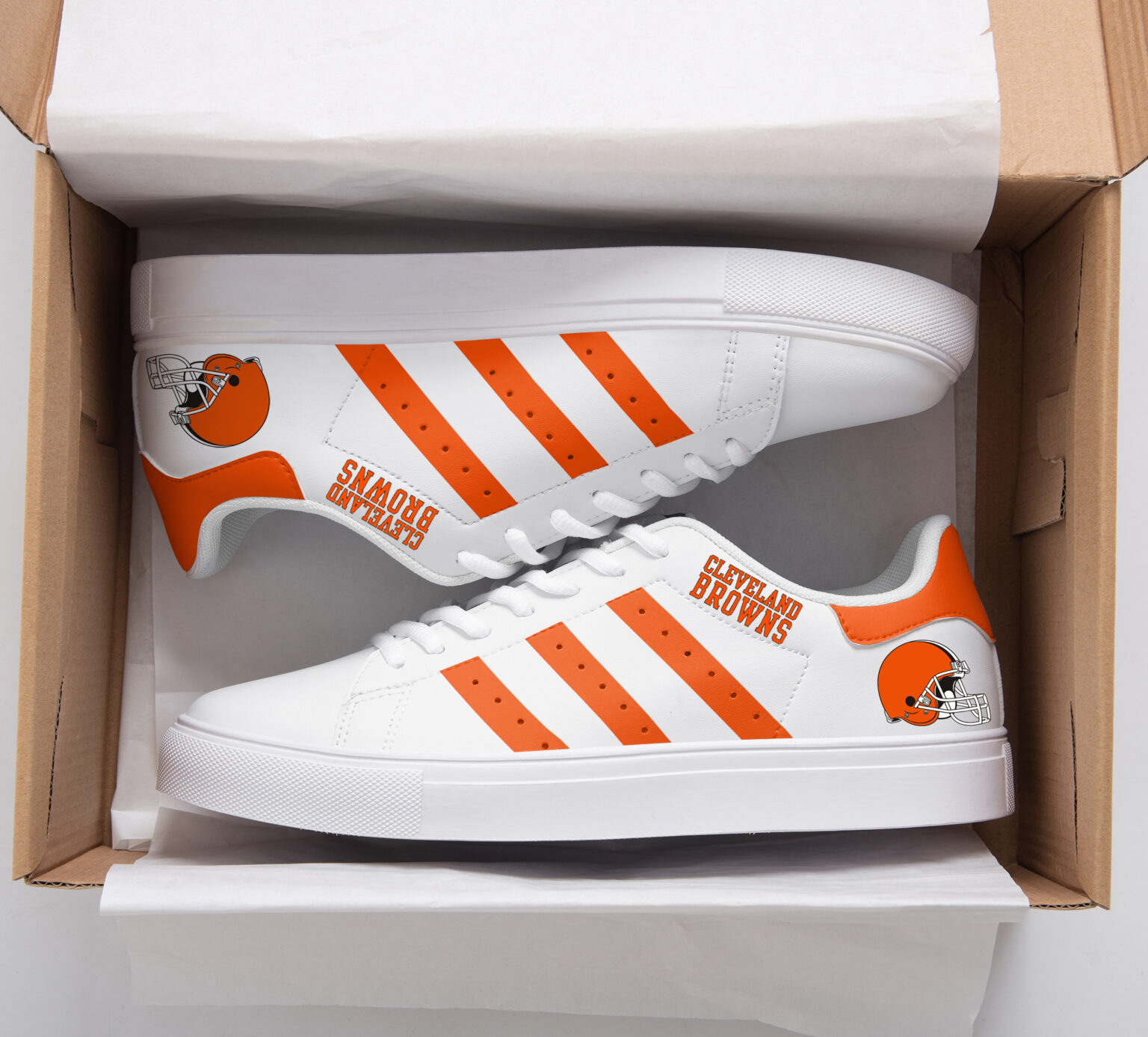Cleveland Browns Stan Smith Shoes 1 Cleveland Browns Stan Smith Shoes
